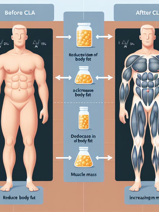 Cla's role in reducing body fat and increasing muscle mass