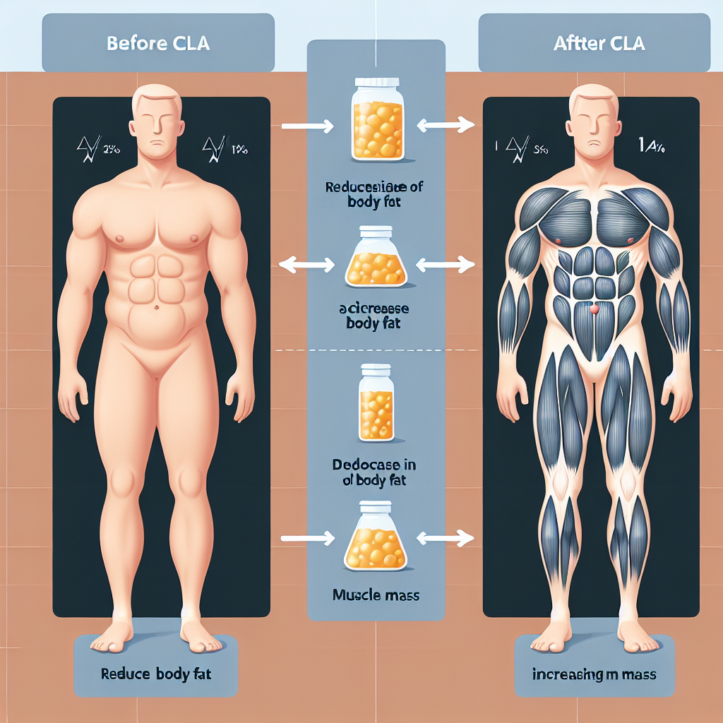 Cla's role in reducing body fat and increasing muscle mass