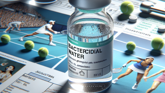 Bactericidal water injections: ally in sports pharmacology