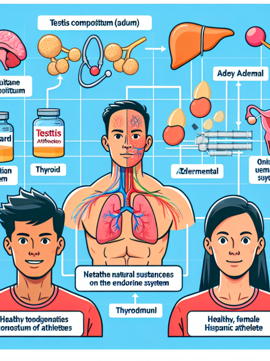 Effects of testis compositum on athletes' endocrine system