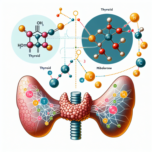 Thyroid function and mibolerone