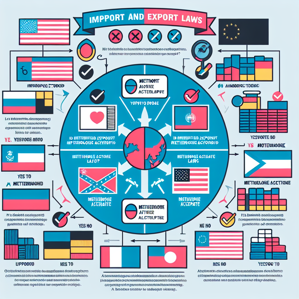 Import and export laws for acetato di metenolone