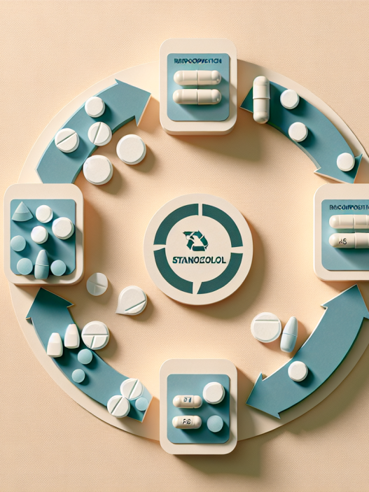 Recomposition cycle with stanozololo compresse