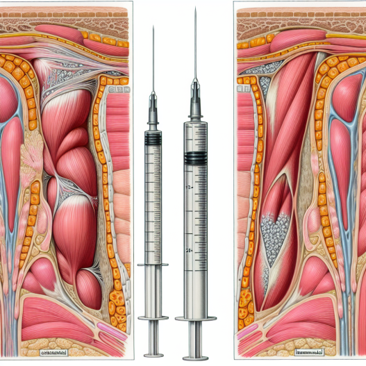 Subcutaneous vs intramuscular administration of methandienone injection