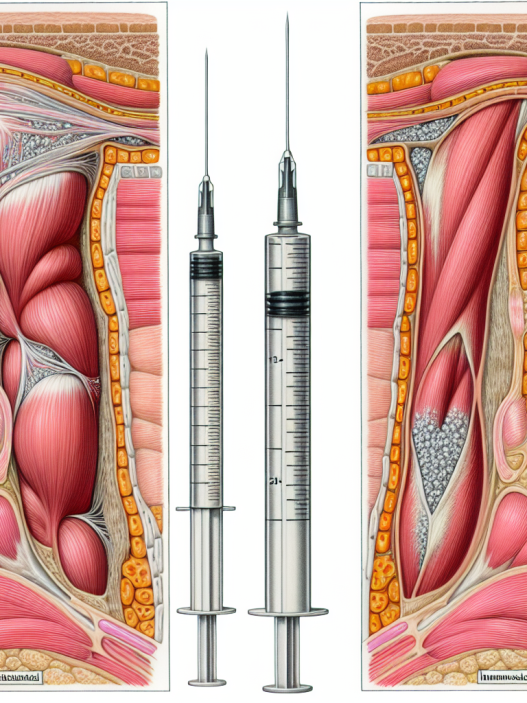 Subcutaneous vs intramuscular administration of methandienone injection